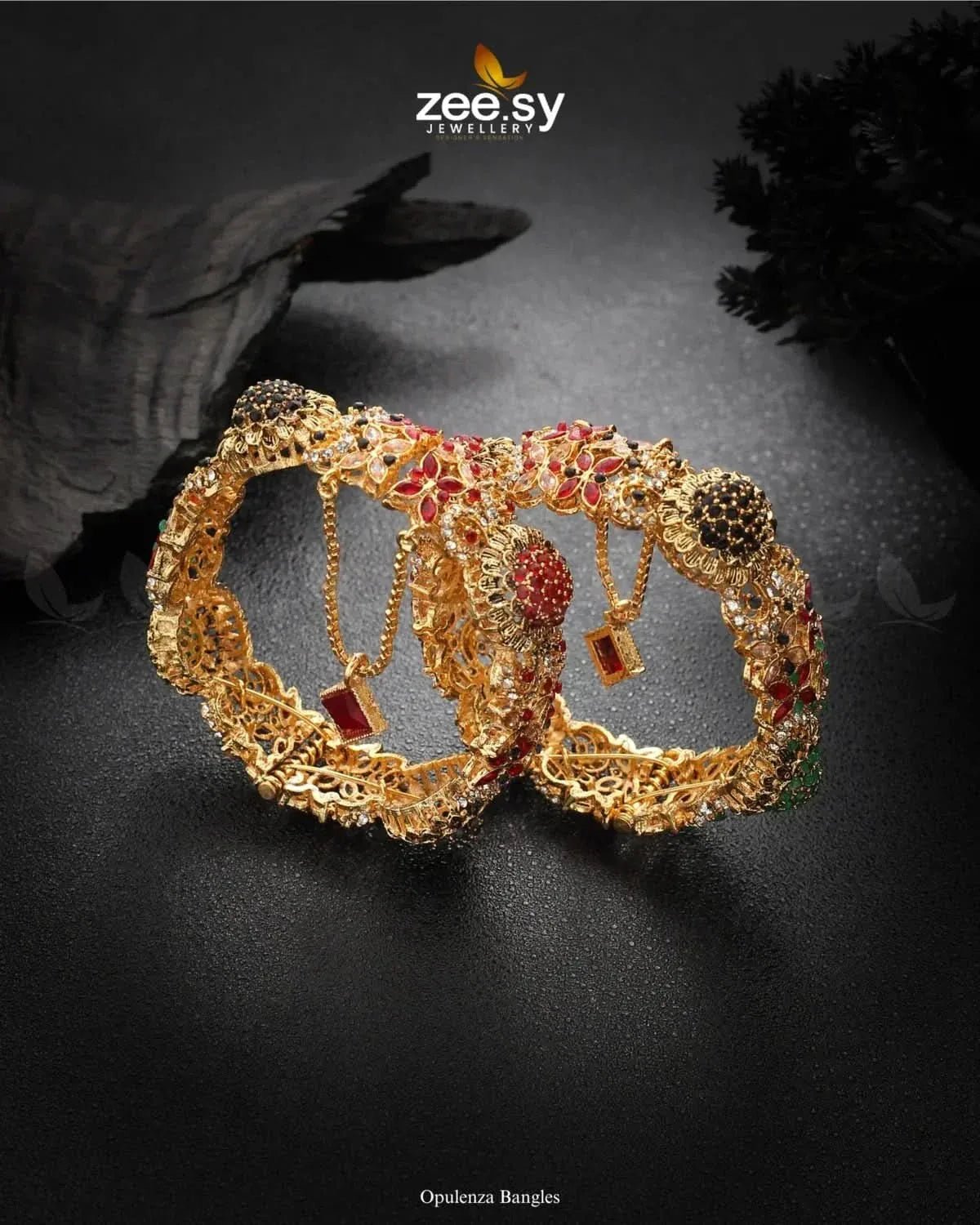 Opulenza Bangles - Zeesy.pk