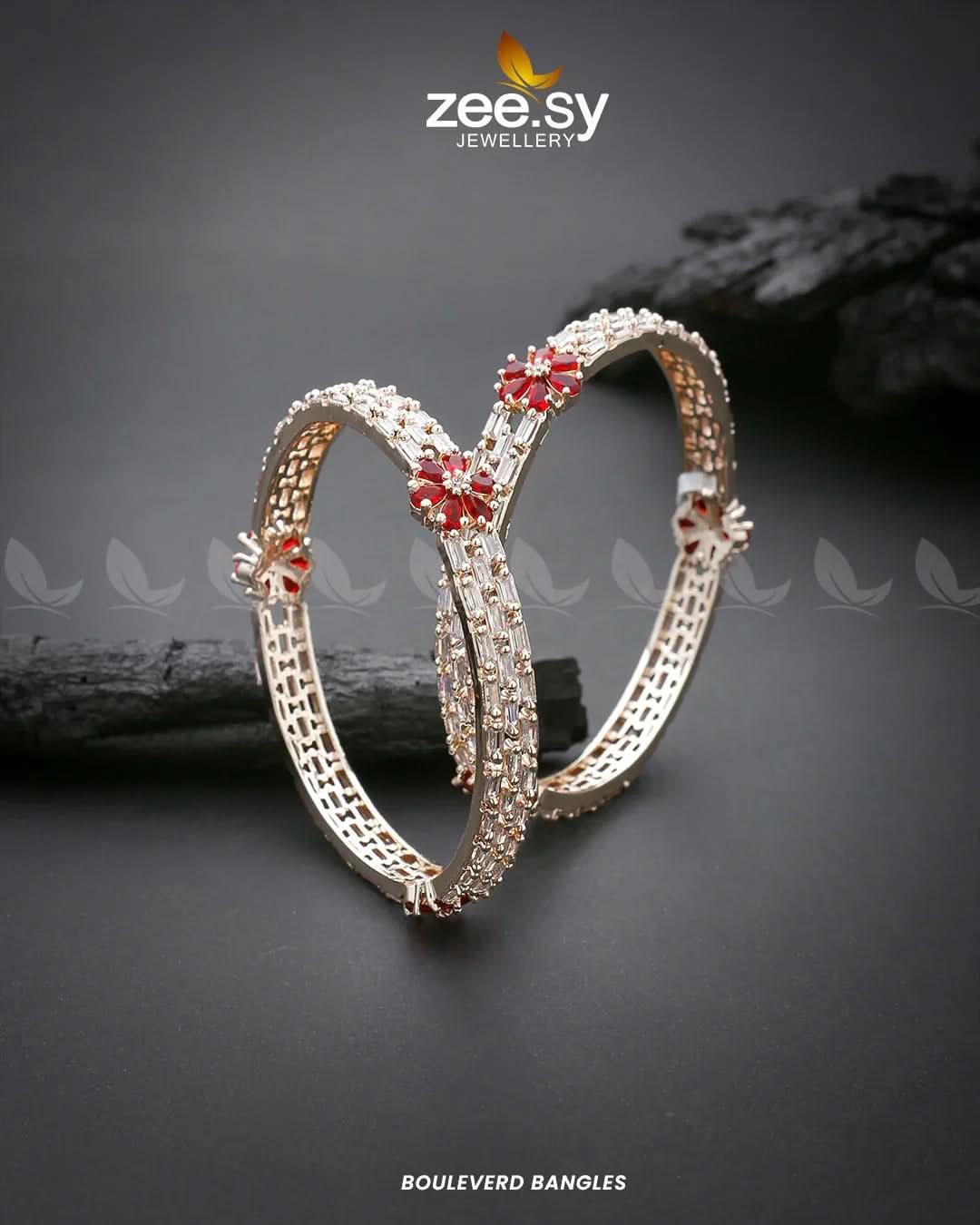 Boulevard Bangles Bangles - Zeesy Jewellery Pakistan | Premium Artificial & Imitation Jewellery