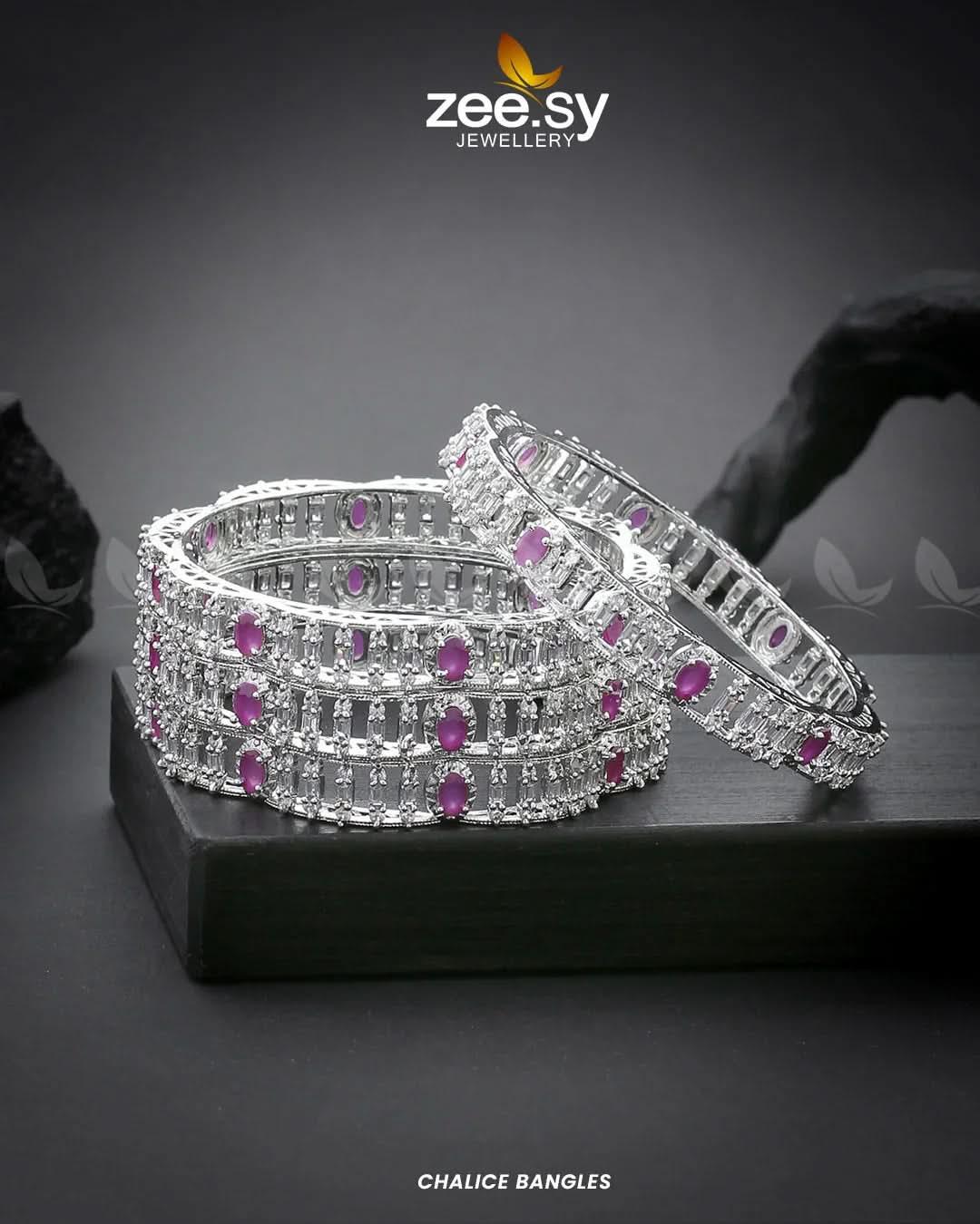 Chalice Bangles - Zeesy.pk