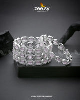 Cubic Zircon Bangles Bangles - Zeesy Jewellery Pakistan | Premium Artificial & Imitation Jewellery
