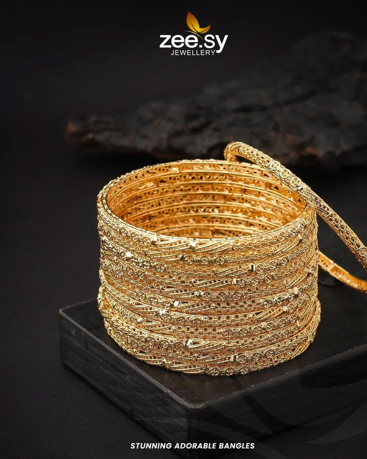 Stunning Adorable Bangles Bangles - Zeesy Jewellery Pakistan | Premium Artificial & Imitation Jewellery