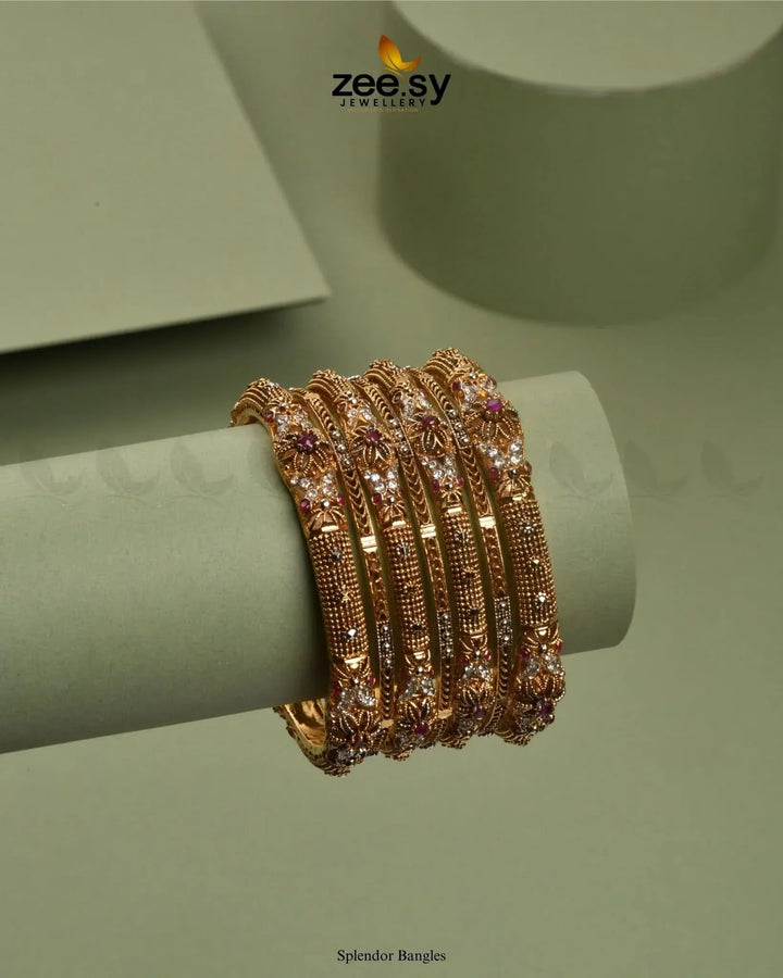 Splendor Bangles Bangles - Zeesy Jewellery Pakistan | Premium Artificial & Imitation Jewellery