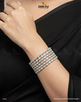 Substantial Opulent Heritage Bangles - Silver BANGLES - Zeesy Jewellery Pakistan | Premium Artificial & Imitation Jewellery