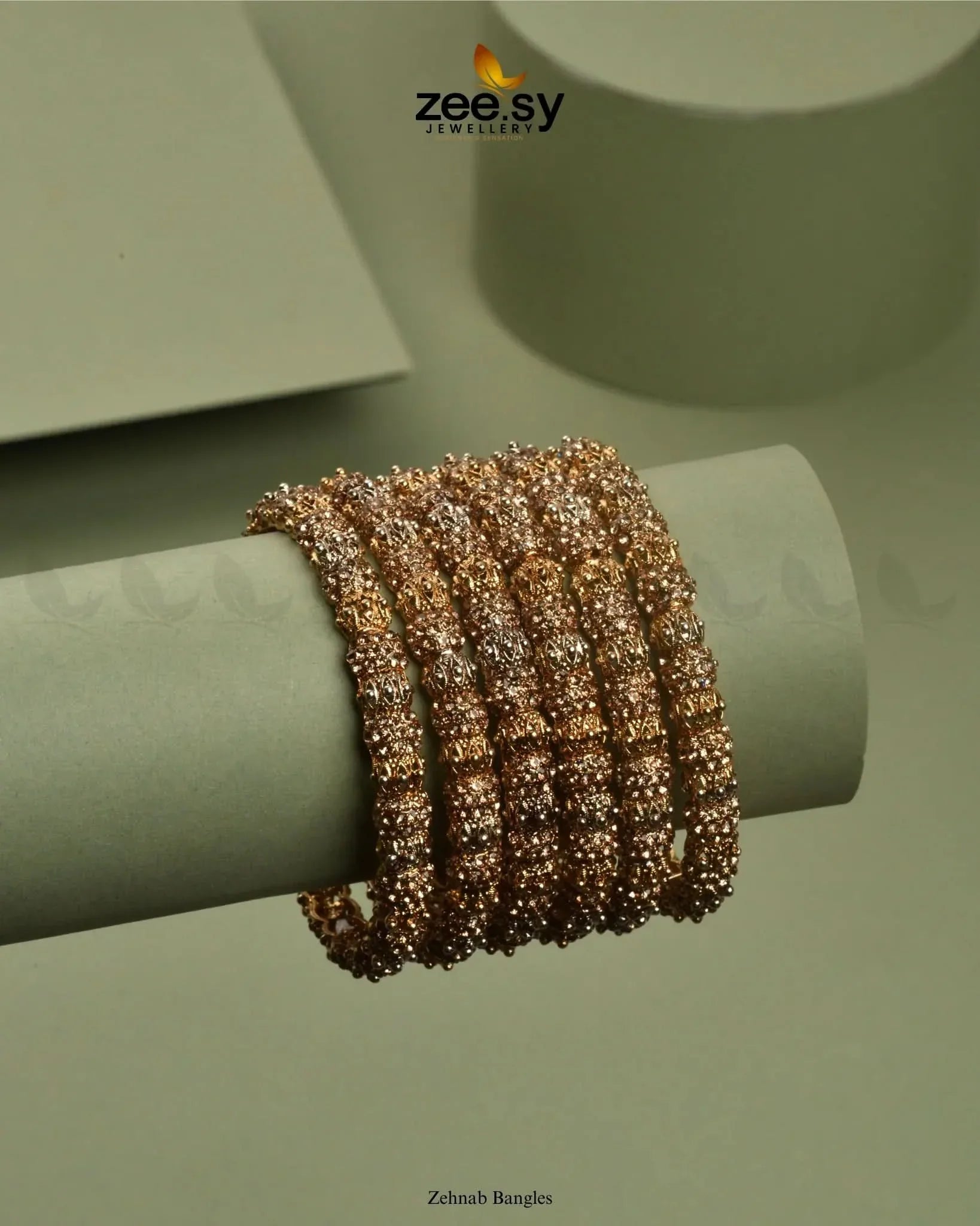 Zehnab Bangles Bangles - Zeesy Jewellery Pakistan | Premium Artificial & Imitation Jewellery