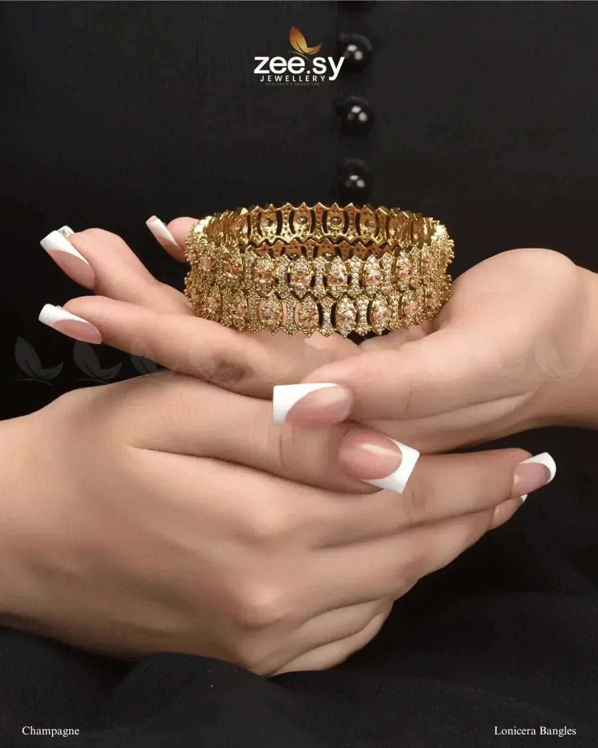 Lonicera Bangles BANGLES - Zeesy Jewellery Pakistan | Premium Artificial & Imitation Jewellery