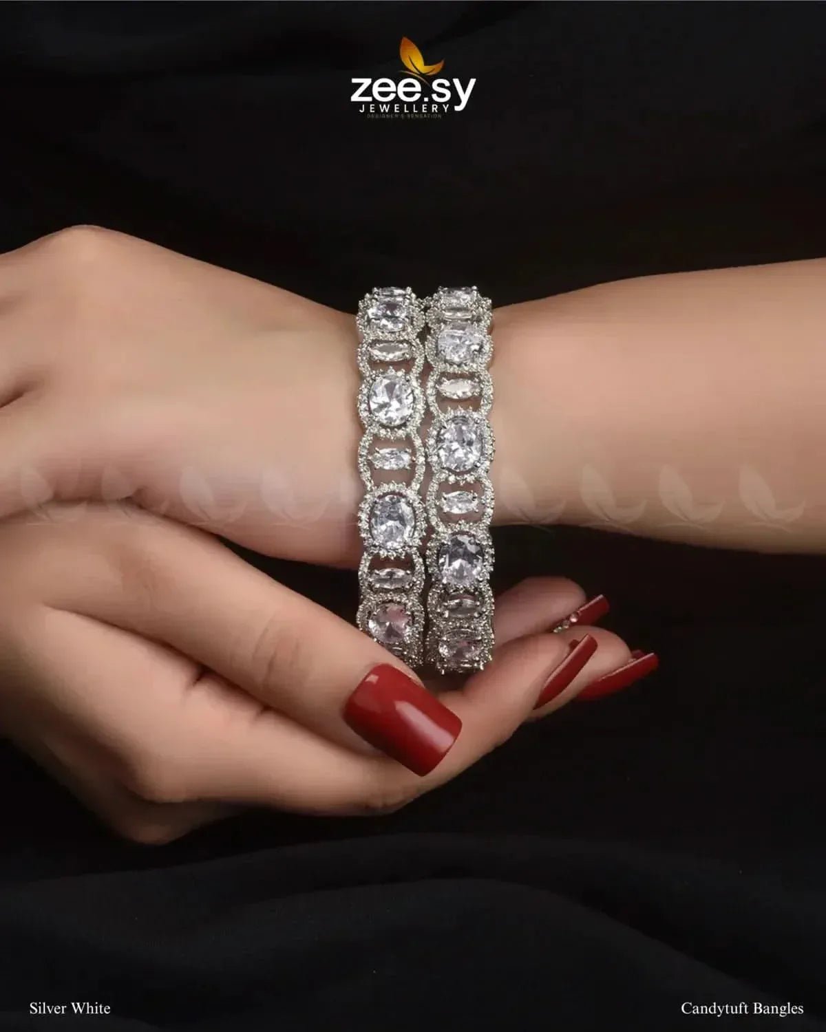 Candytuft Bangles - Zeesy.pk