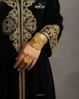 Sculptural Filigree Bangle Ring Set BANGLES - Zeesy Jewellery Pakistan | Premium Artificial & Imitation Jewellery