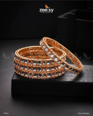 Kavya Bangles White Bangles - Zeesy Jewellery Pakistan | Premium Artificial & Imitation Jewellery