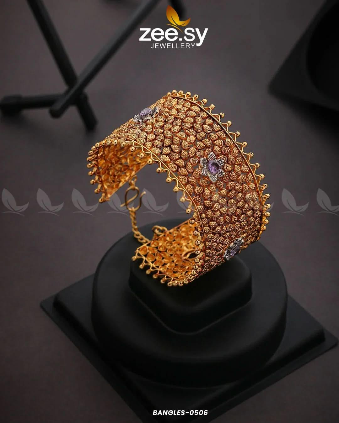 BANGLES-0506 Purple Bangles - Zeesy Jewellery Pakistan | Premium Artificial & Imitation Jewellery