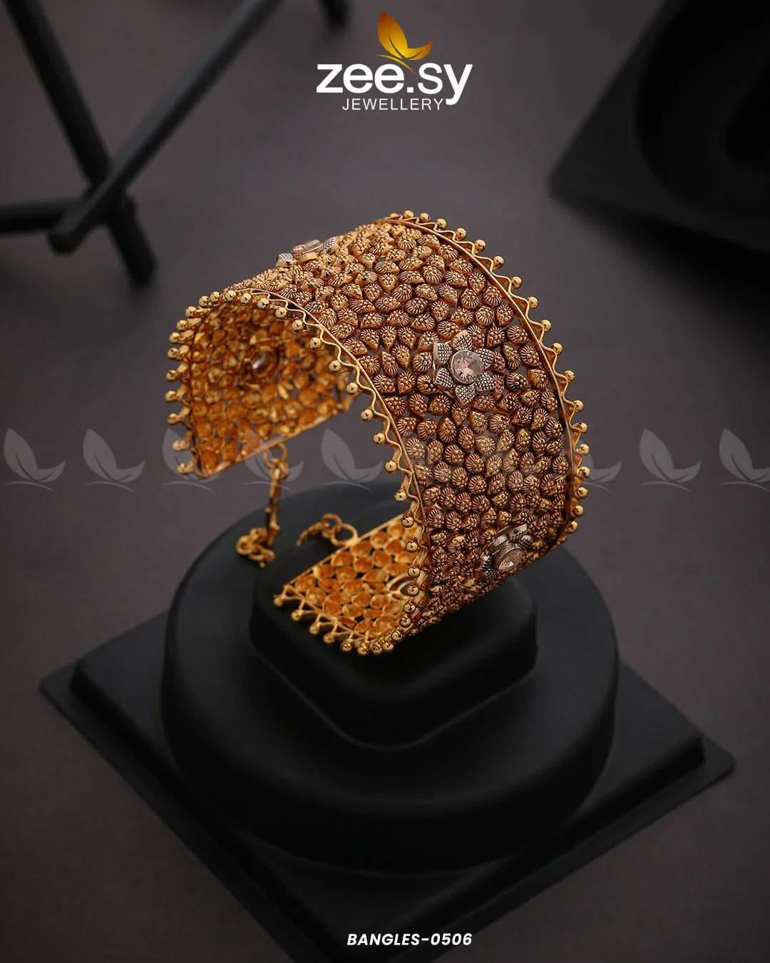 BANGLES-0506 Chmapagne Bangles - Zeesy Jewellery Pakistan | Premium Artificial & Imitation Jewellery
