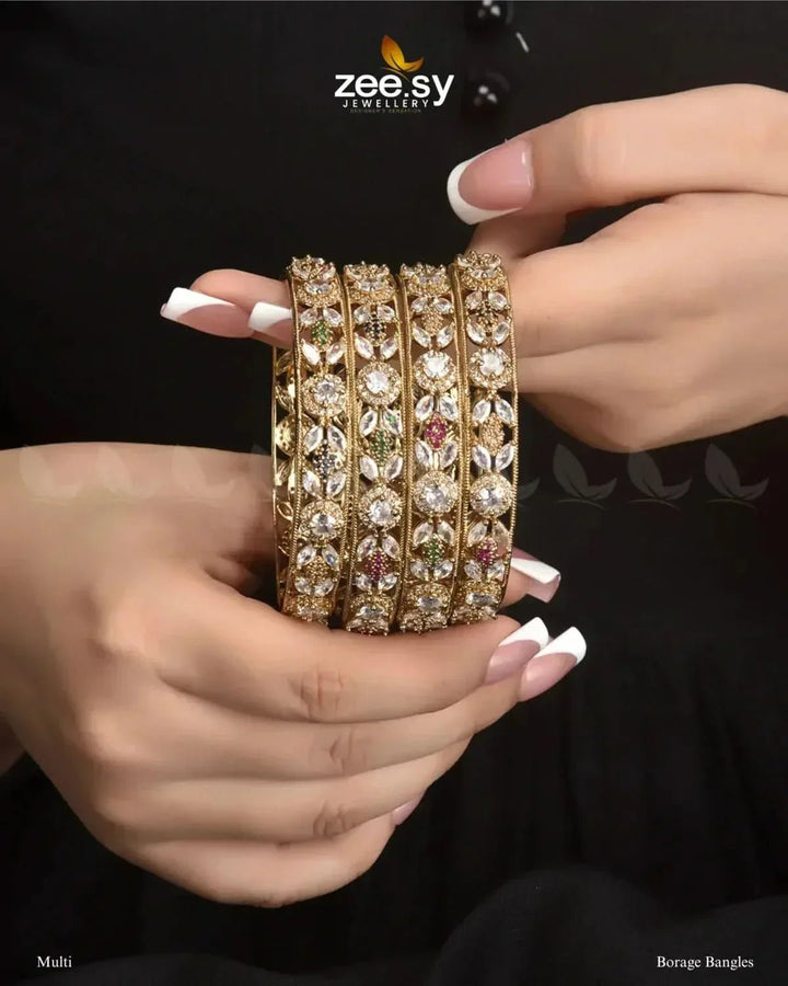 Borage Bangles Bangles - Zeesy Jewellery Pakistan | Premium Artificial & Imitation Jewellery