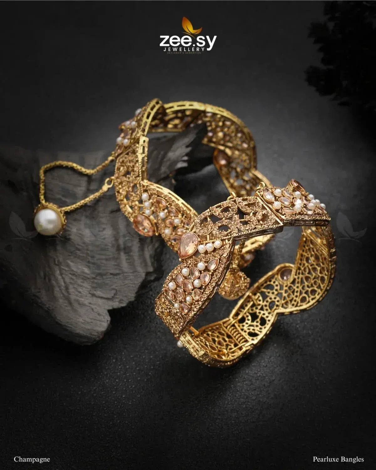 Pearluxe Bangles - Zeesy.pk