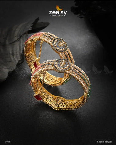 Regalia Bangles Multi Bangles - Zeesy Jewellery Pakistan | Premium Artificial & Imitation Jewellery