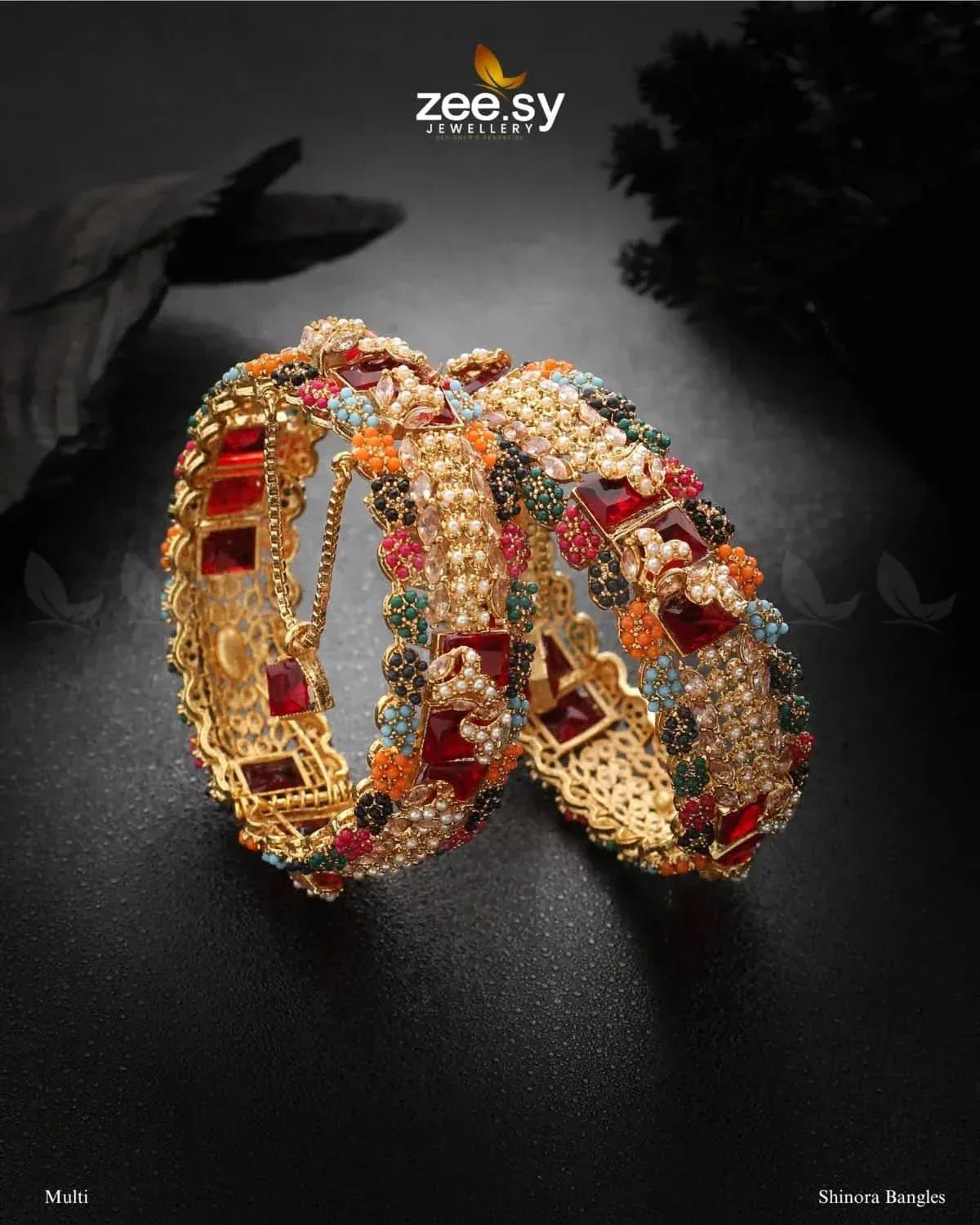 Shinora Bangles - Zeesy.pk