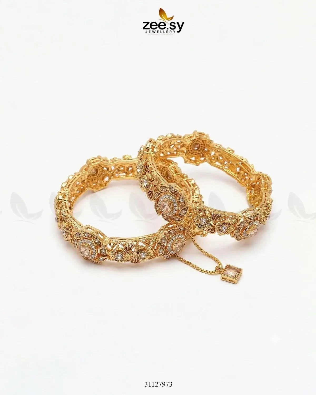 Exquisite Noori Glitz Bangles BANGLES - Zeesy Jewellery Pakistan | Premium Artificial & Imitation Jewellery