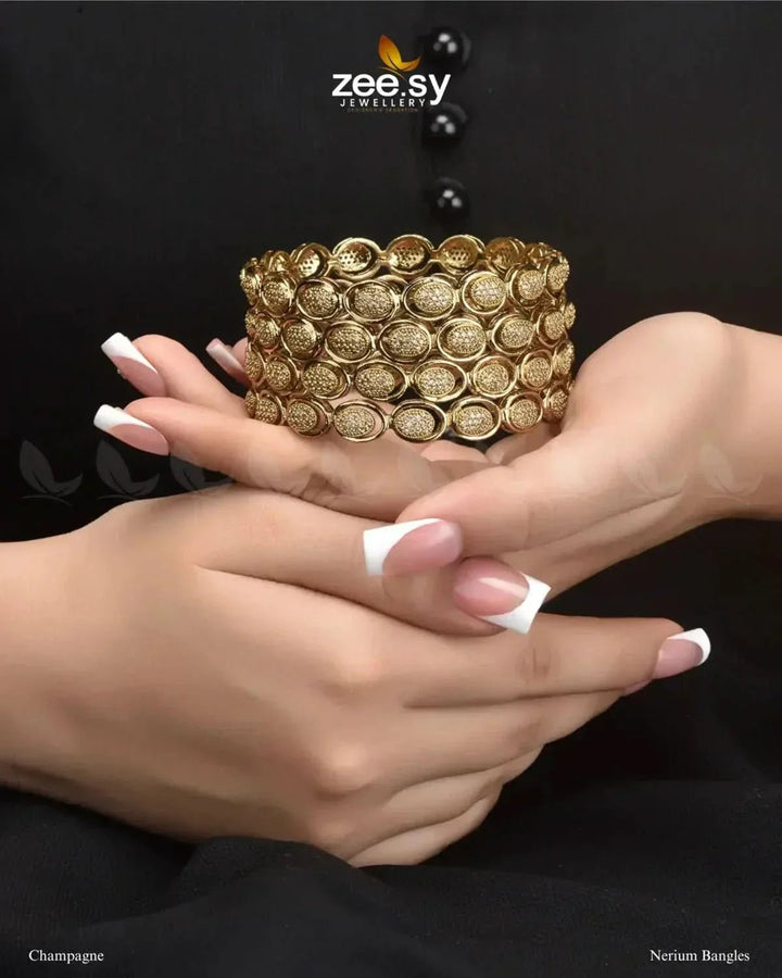 Nerium Bangles BANGLES - Zeesy Jewellery Pakistan | Premium Artificial & Imitation Jewellery