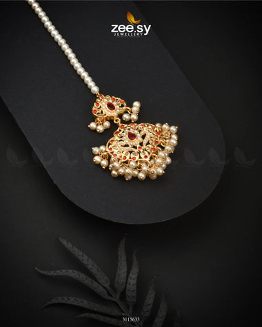 Sonali Bindiya Elegant Charm Red BINDIYA - Zeesy Jewellery Pakistan | Premium Artificial & Imitation Jewellery