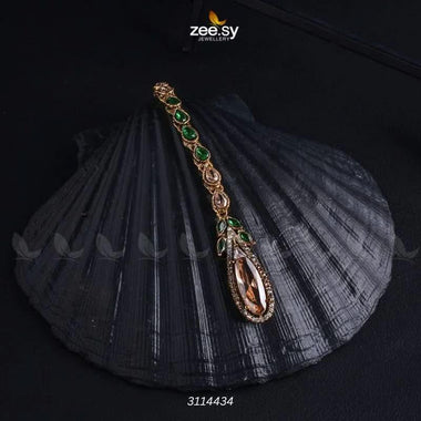 Poppy Bindiya Green bindiya - Zeesy Jewellery Pakistan | Premium Artificial & Imitation Jewellery