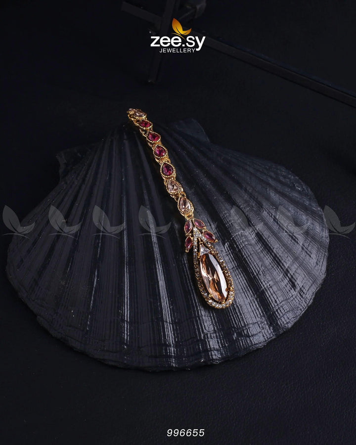 Poppy Bindiya Fuchsia bindiya - Zeesy Jewellery Pakistan | Premium Artificial & Imitation Jewellery