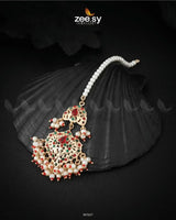 Anusha Bindiya Red & Green bindiya - Zeesy Jewellery Pakistan | Premium Artificial & Imitation Jewellery