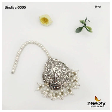 Bindiya-0065 Silver bindiya - Zeesy Jewellery Pakistan | Premium Artificial & Imitation Jewellery