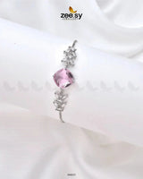 Alexandrite Bracelets Crystal Pink Bracelet - Zeesy Jewellery Pakistan | Premium Artificial & Imitation Jewellery