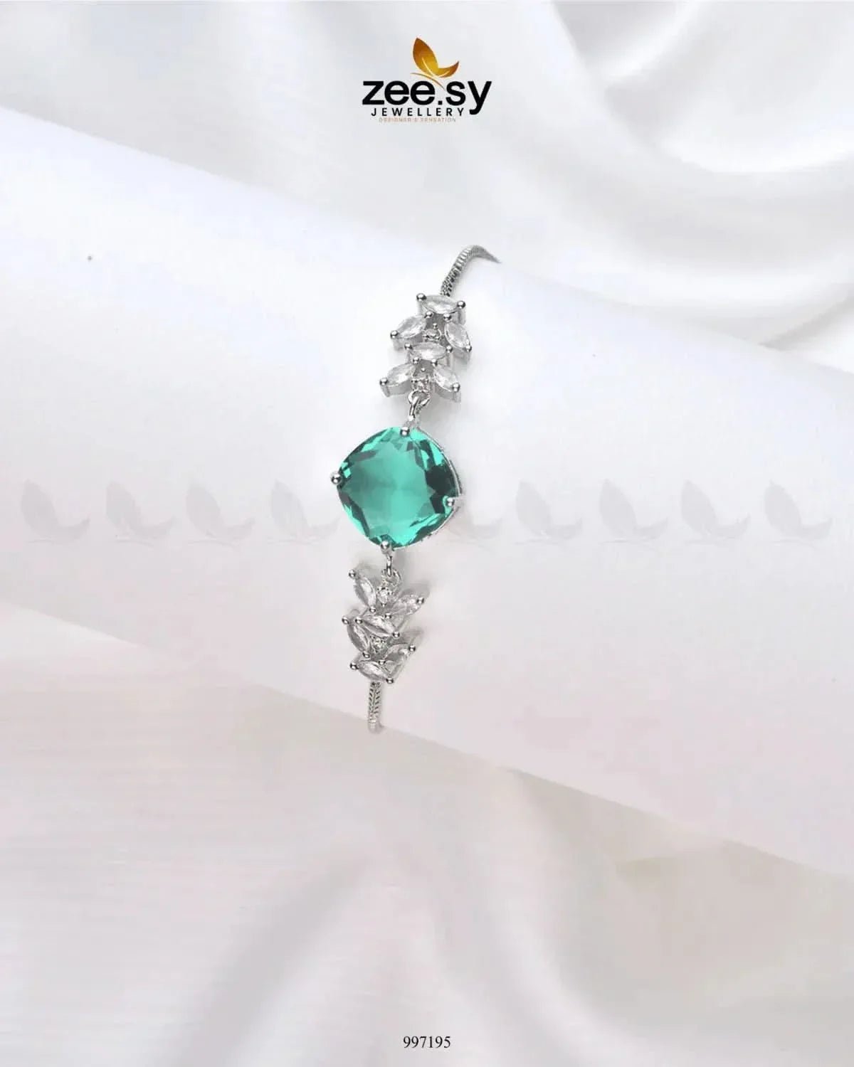 Alexandrite Bracelets Teal Bracelet - Zeesy Jewellery Pakistan | Premium Artificial & Imitation Jewellery