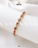 Burmese Bracelet Cherry Red Bracelet - Zeesy Jewellery Pakistan