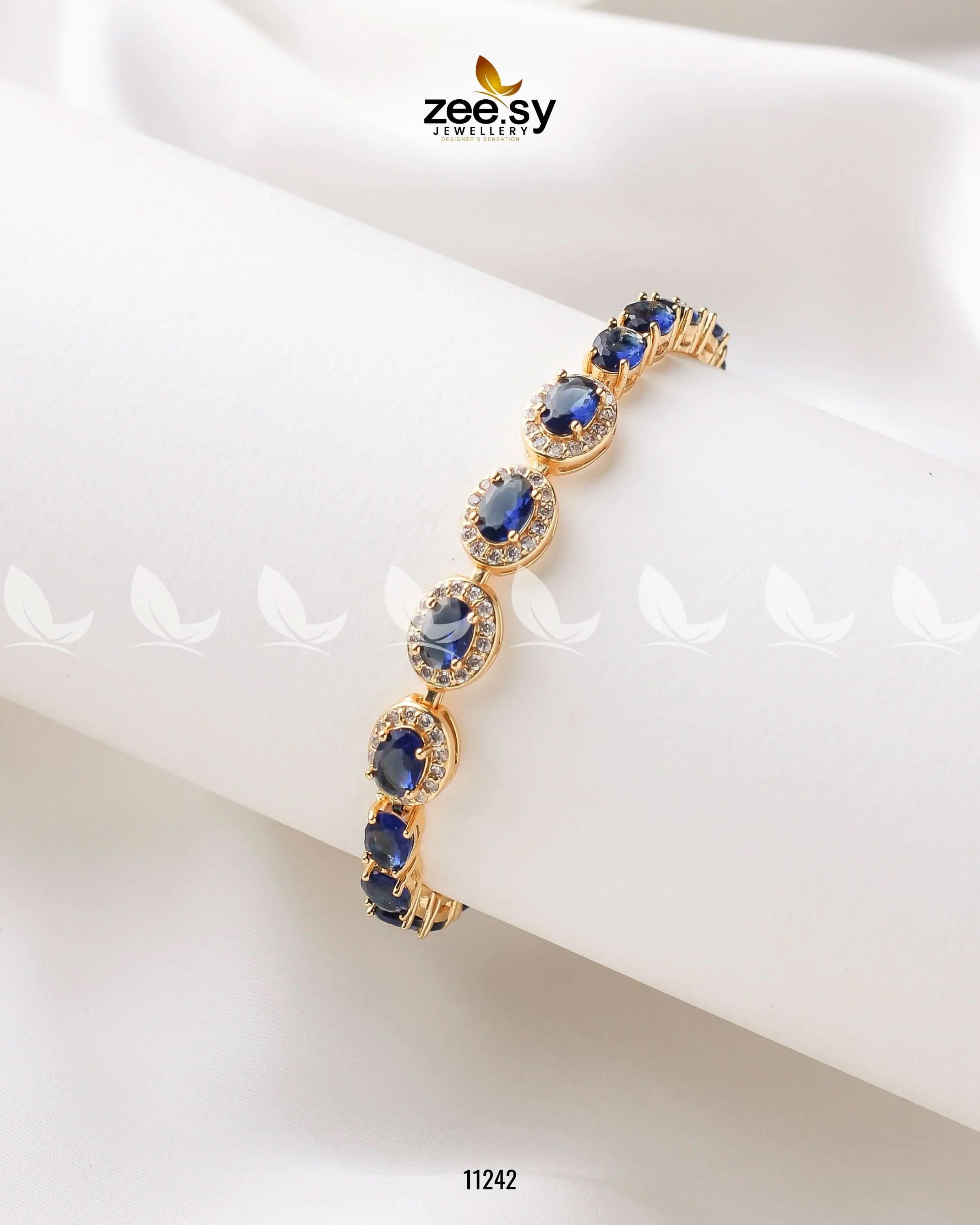 Burmese Bracelet Blue Bracelet - Zeesy Jewellery Pakistan