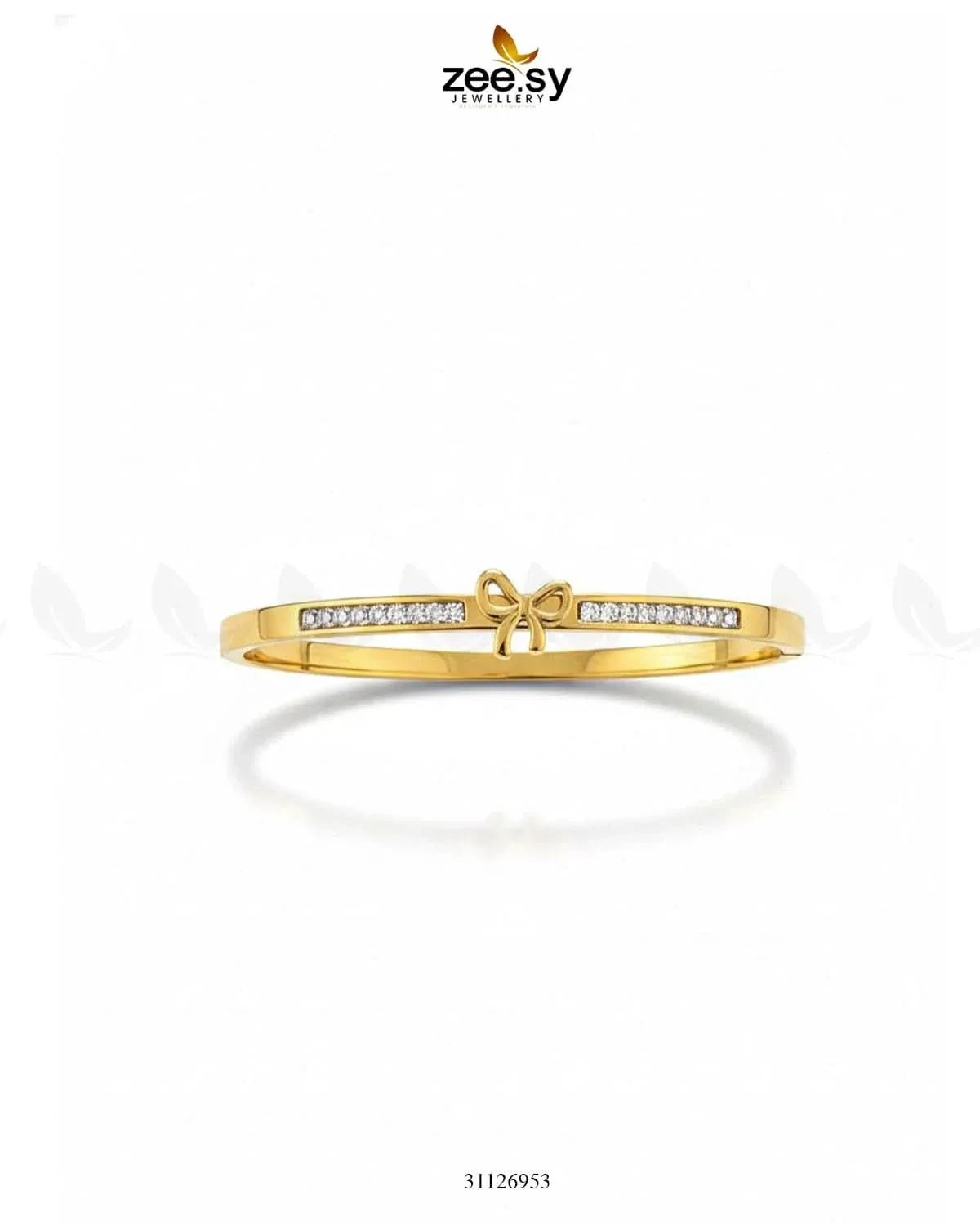 Bella Ribbon Bow Cluster Bracelet Bracelet - Zeesy Jewellery Pakistan | Premium Artificial & Imitation Jewellery