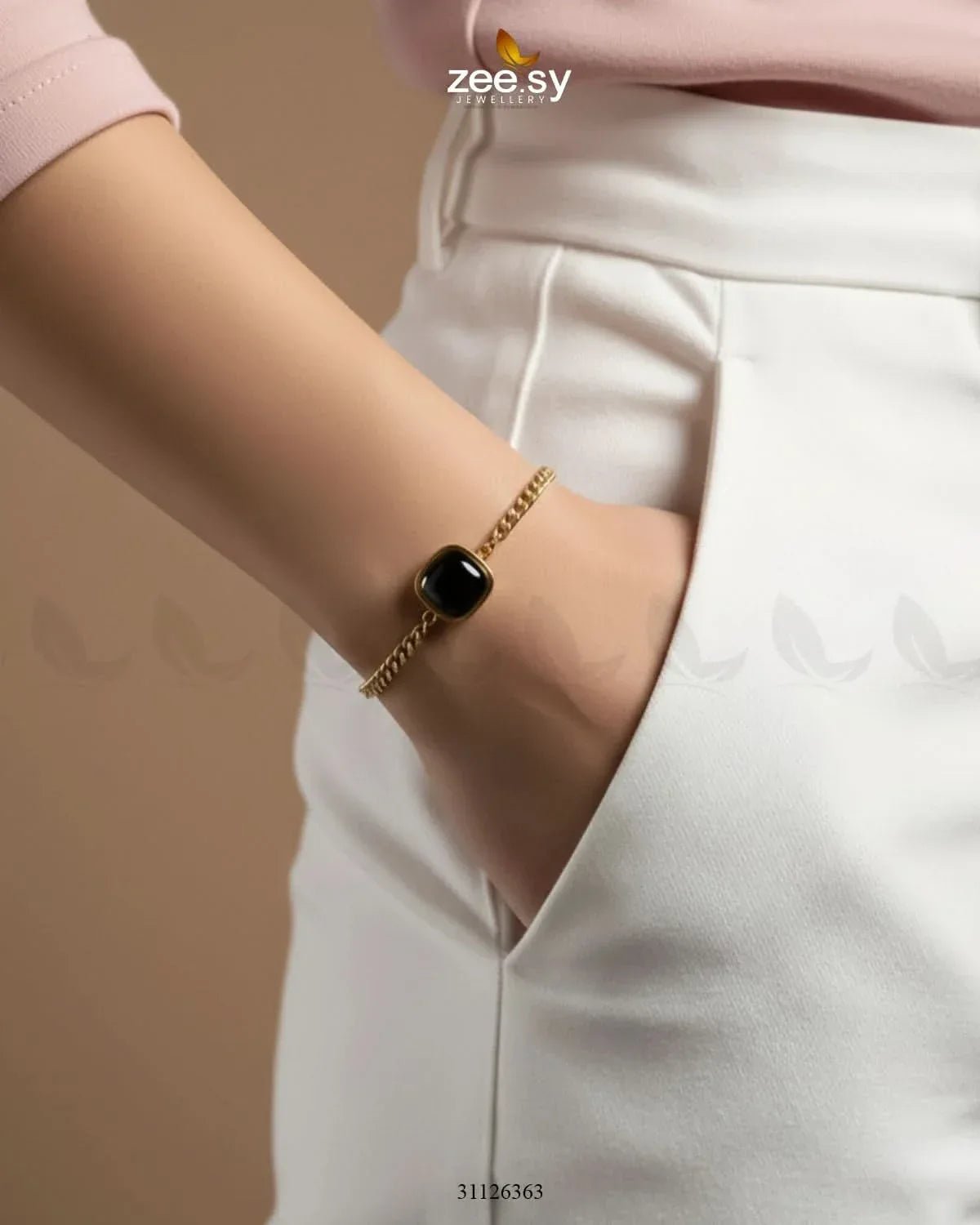 Cascade Bold Stone Bracelet Bracelet - Zeesy Jewellery Pakistan | Premium Artificial & Imitation Jewellery