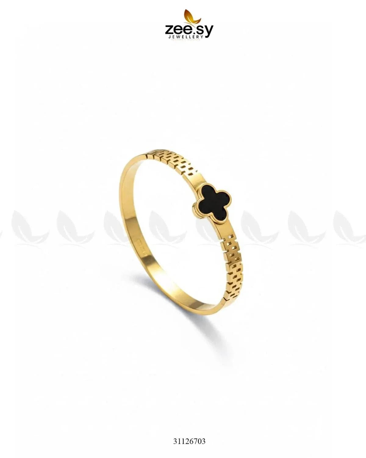 Clover Leaf Motif Bracelet Bracelet - Zeesy Jewellery Pakistan | Premium Artificial & Imitation Jewellery