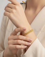 Delicate Layered Rope Bracelet Bracelet - Zeesy Jewellery Pakistan | Premium Artificial & Imitation Jewellery