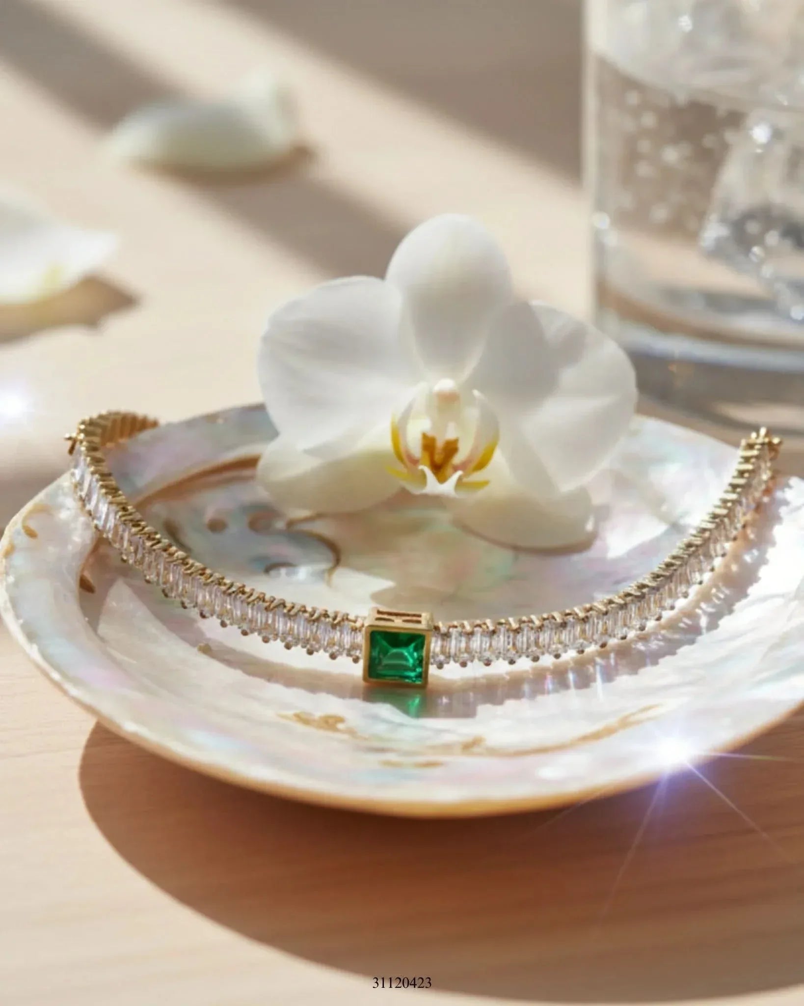 Delicate Solitaire Baguette Bracelet Bracelet - Zeesy Jewellery Pakistan | Premium Artificial & Imitation Jewellery