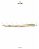 Double Charm Crystal Bracelet Bracelet - Zeesy Jewellery Pakistan | Premium Artificial & Imitation Jewellery