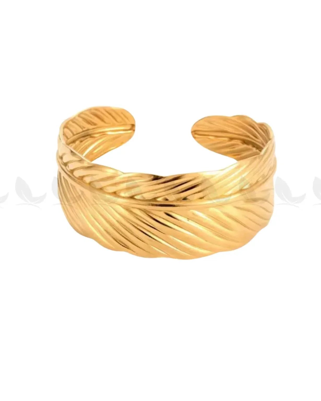 Egyptian Regal Leaf Bracelet Bracelet - Zeesy Jewellery Pakistan | Premium Artificial & Imitation Jewellery