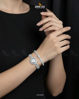 Exquisite Precious Bracelet Watch Bracelet - Zeesy Jewellery Pakistan | Premium Artificial & Imitation Jewellery