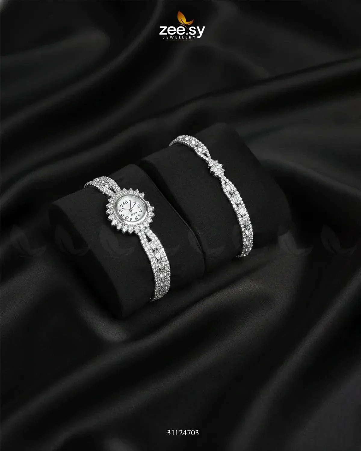 Exquisite Precious Bracelet Watch Bracelet - Zeesy Jewellery Pakistan | Premium Artificial & Imitation Jewellery