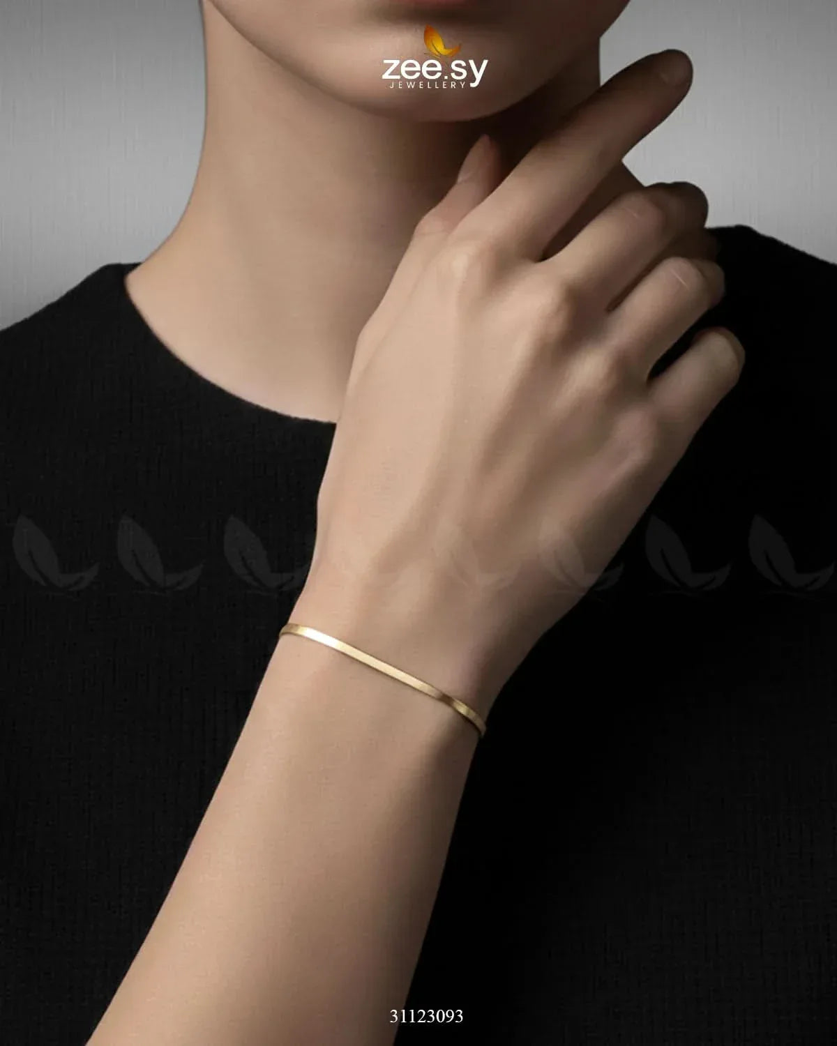 Jeweled Elegant Whisper Bacrelet Bracelet - Zeesy Jewellery Pakistan | Premium Artificial & Imitation Jewellery