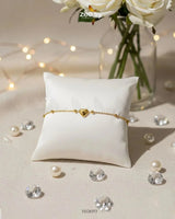 Majestic Sovereign Heart Bracelet Bracelet - Zeesy Jewellery Pakistan | Premium Artificial & Imitation Jewellery