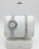 Rich Intricate Cluster Bracelet Watch Bracelet - Zeesy Jewellery Pakistan | Premium Artificial & Imitation Jewellery