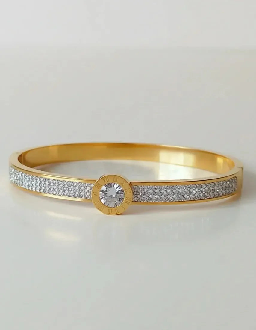Rivet Roman Sparkle Bracelet Bracelet - Zeesy Jewellery Pakistan