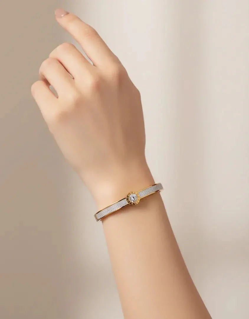 Rivet Roman Sparkle Bracelet Bracelet - Zeesy Jewellery Pakistan