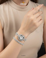 Spark Crystal Watch Bracelet Bracelet - Zeesy Jewellery Pakistan | Premium Artificial & Imitation Jewellery