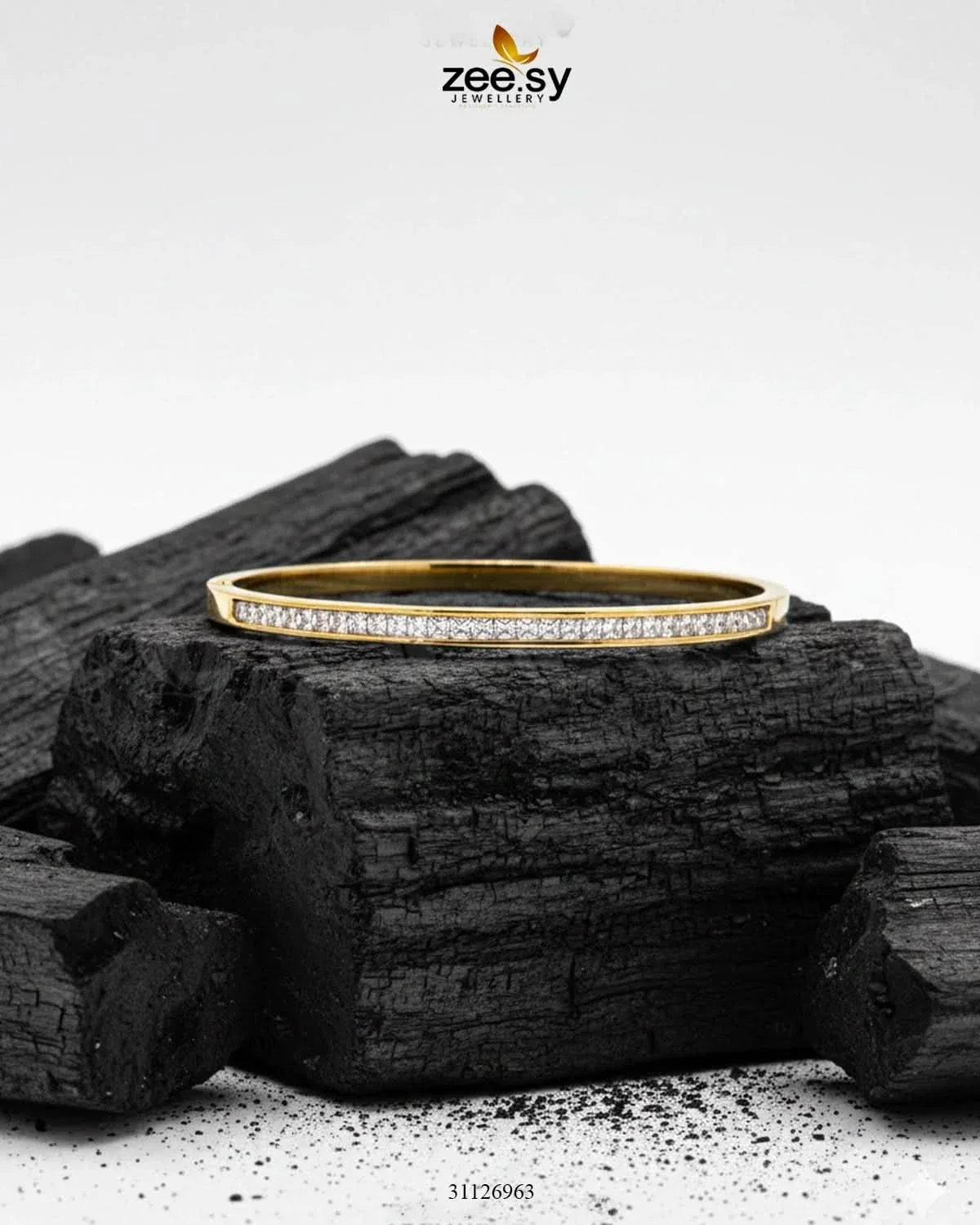 Sparkly Cluster Pave Bracelet Bracelet - Zeesy Jewellery Pakistan | Premium Artificial & Imitation Jewellery