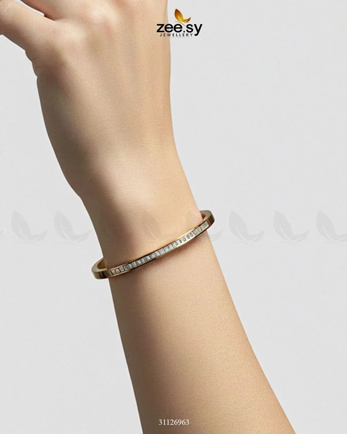 Sparkly Cluster Pave Bracelet Bracelet - Zeesy Jewellery Pakistan | Premium Artificial & Imitation Jewellery