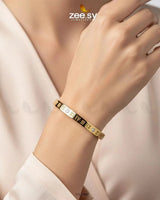 Timeless Roman Numeral Bangle Bracelet - Zeesy Jewellery Pakistan | Premium Artificial & Imitation Jewellery