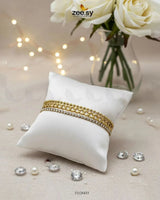 Triple Row Crystal Bracelet Bracelet - Zeesy Jewellery Pakistan | Premium Artificial & Imitation Jewellery