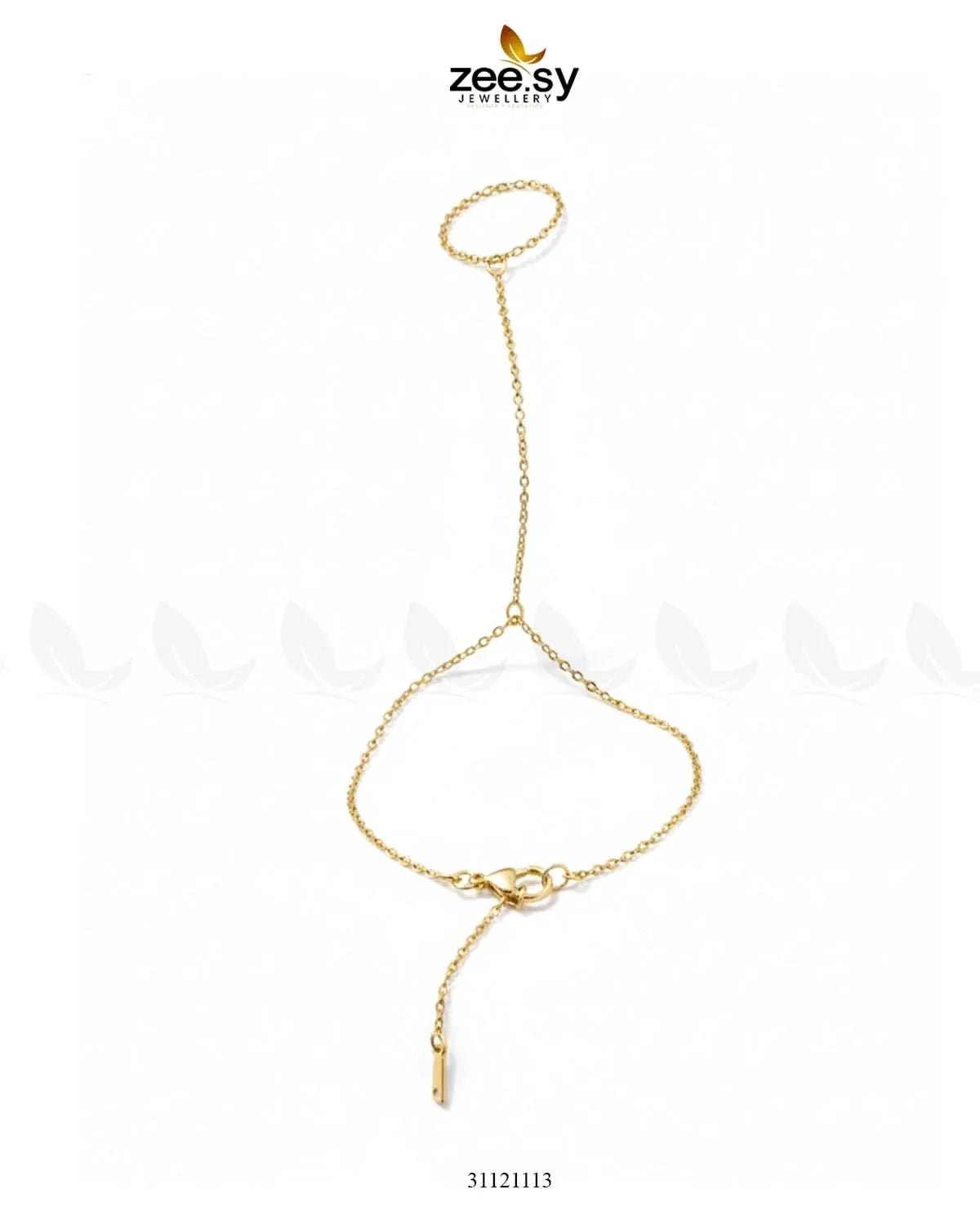 Ultra Minimalist Finger Bracelet Bracelet - Zeesy Jewellery Pakistan | Premium Artificial & Imitation Jewellery