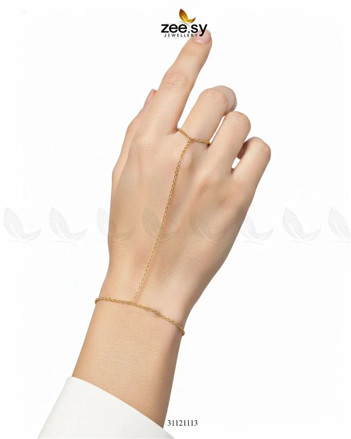 Ultra Minimalist Finger Bracelet Bracelet - Zeesy Jewellery Pakistan | Premium Artificial & Imitation Jewellery